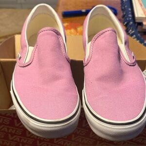 Vans  New w/box Woman’s 10 Orchid/True white